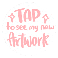 Artwork Reveal Sticker