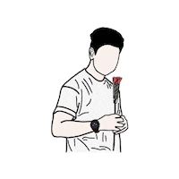 Flower Artist Sticker
