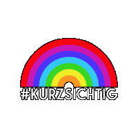 Kroymann Kurzsichtig Sticker by bildundtonfabrik