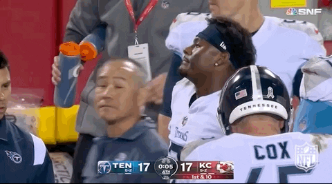 Stressed Tennessee Titans GIF by NFL