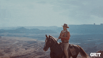 John Wayne Horse GIF by GritTV