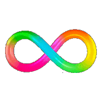 Rainbow Infinity Sticker by QubicaAMF