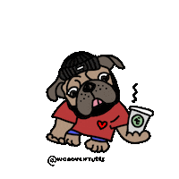 dog heart Sticker by Ivo Adventures
