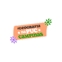 Puc Geografia Sticker by PUC-Campinas