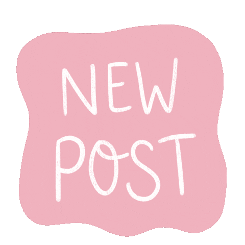 Pink Post Sticker