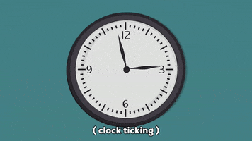 clock ticking GIF by South Park 