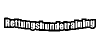 Hundetraining Sticker by Österreichische Rettungshundebrigade