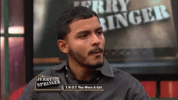 omg shocked GIF by The Jerry Springer Show