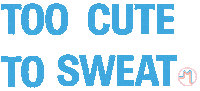 Sunglasses Sweat Sticker by Megababe