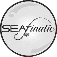 seafinatic fishing fishing rod deepseafishing seafinatic Sticker