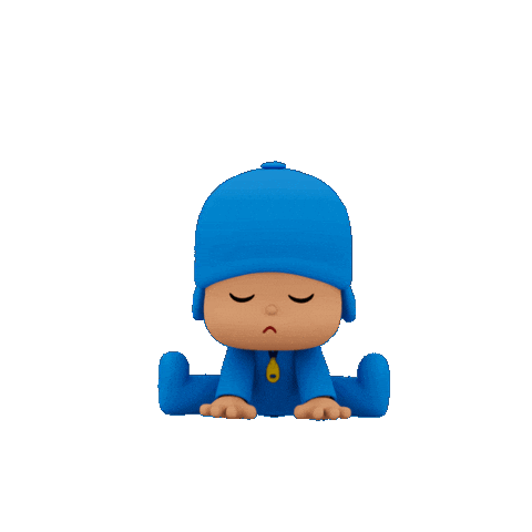 Sad Cry Sticker by Pocoyo