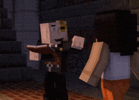 Minecraft Story Mode Stop GIF