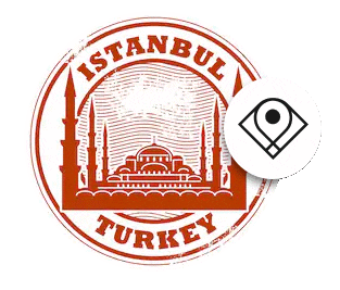 Turkey Globe Sticker by Passporter