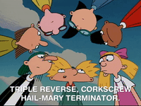 hey arnold nicksplat GIF