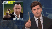 colin jost yes GIF by Saturday Night Live
