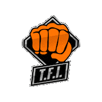 Puñonaranja Sticker by Taekwon-Do TFI