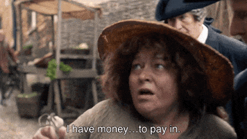 money bank GIF by MASTERPIECE | PBS