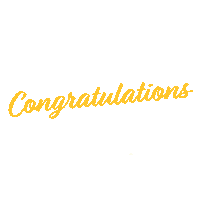 Congratulations Sticker by David Weekley Homes