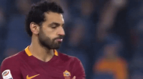 happy mohamed salah GIF by AS Roma