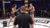 lena ovchynnikova spinning GIF by Bellator