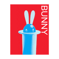 Magic Bunny Sticker by Alessi