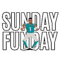 Miami Dolphins Dance Sticker by SportsManias