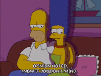 responding homer simpson GIF