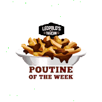 leopoldstavern leopoldstavern leostavern seeyouatleos beer poutine fun Sticker