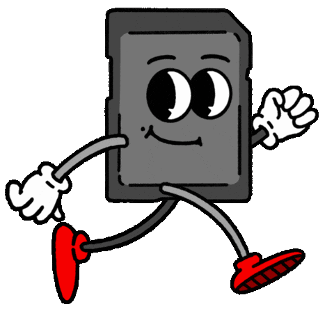 Save Memory Card Sticker by Sandisk