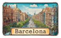 Barcelona Iman Sticker by dōcō mobility