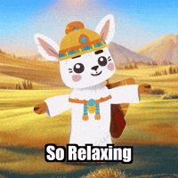 Relaxed Naptime GIF by Llamaozi