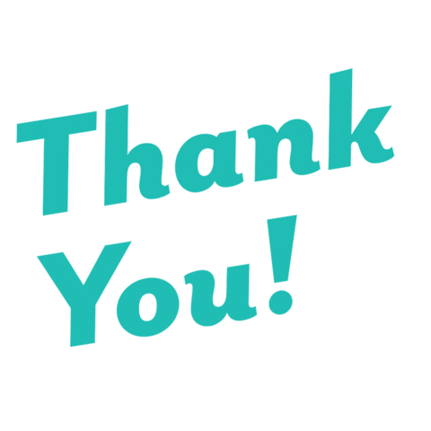 Thanks Thank You Sticker by Frui Indonesia