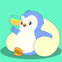 Celebrate Night Out GIF by Pudgy Penguins
