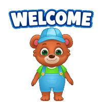 Welcome Home Hello Sticker by Lucas and Friends by RV AppStudios