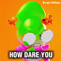 Angry How Dare You GIF by Evan Hilton