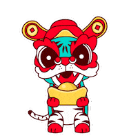 Chinese New Year Tiger Sticker by UEMSunrise