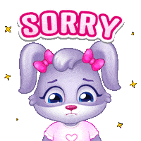 Sorry Forgive Me Sticker by Lucas and Friends by RV AppStudios