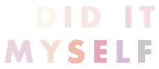 I Did It Myself Los Angeles Sticker by Aviva Atri