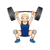 Sport Workout Sticker by emoji® - The Iconic Brand