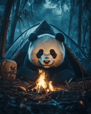 Art Camping GIF