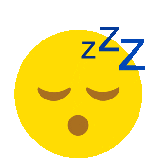 Tired Good Night Sticker by imoji
