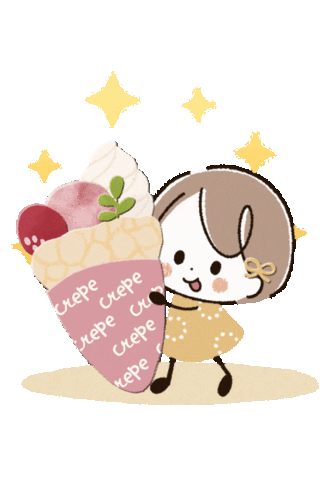 Happy Girl Sticker
