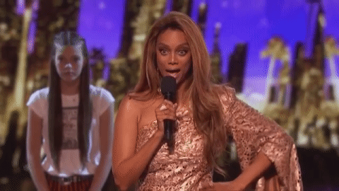 posing tyra banks GIF by America's Got Talent