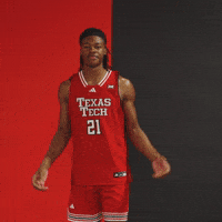 Latrell Hoover GIF by Texas Tech Basketball