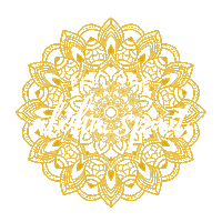 hangloosemarketing yellow spirit mandala aloha Sticker