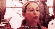 Sex And The City Shopping GIF