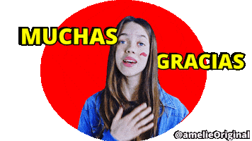 Muchas Gracias Sticker by amelie