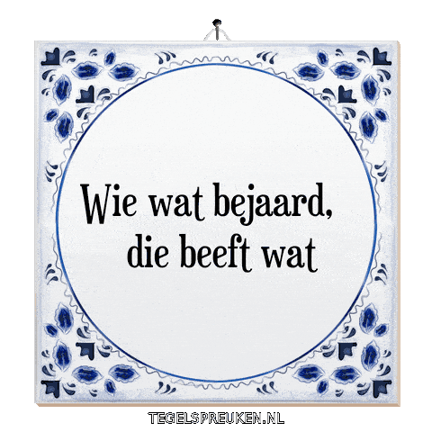 Humor Respect Sticker by Tegelspreuken.nl