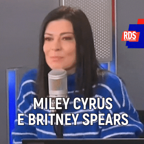 Britney Spears Radio GIF by RDS 100% Grandi Successi