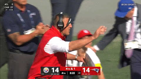 High Five Head Pat GIF by New England Patriots